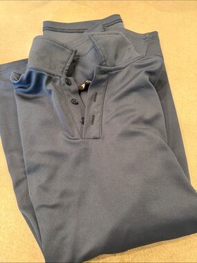 Men's Long-Sleeve Polo Shirt - Navy
